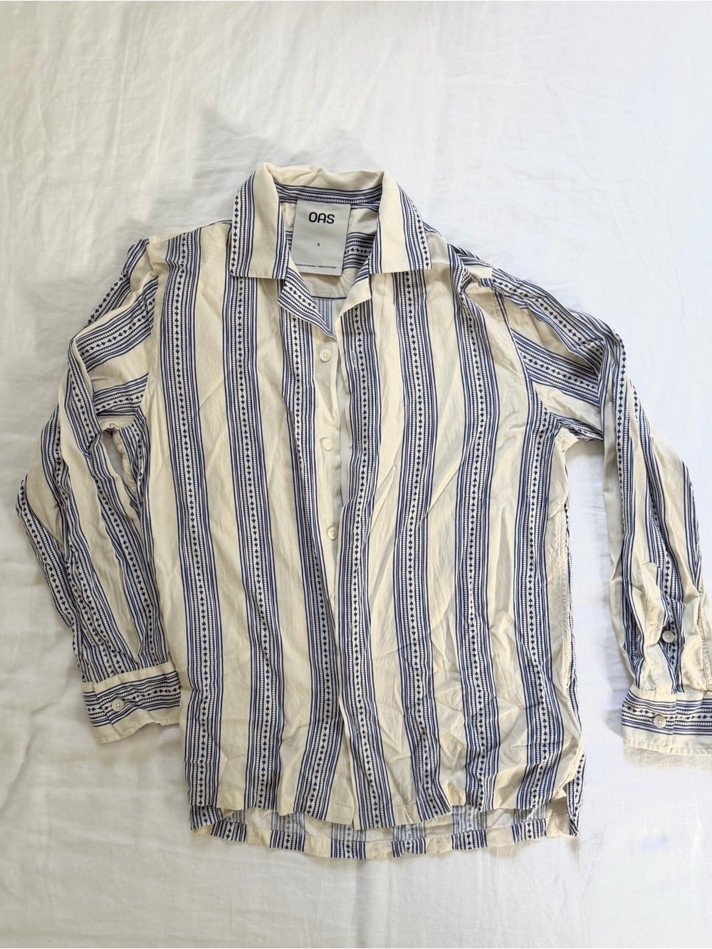 OAS Havana Viscose Long Sleeve Shirt